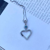 گردنبند طرح قلب