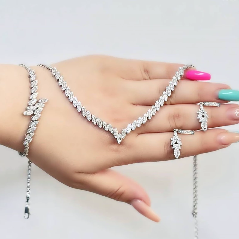 سرویس نقره اصل زنانه