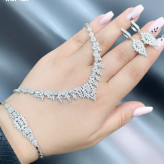 سرویس طرح جواهر نقره