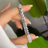 دستبند جواهری نقره زنانه جدید