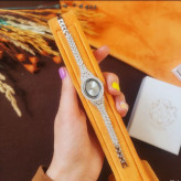 ساعت نقره جواهری خاص