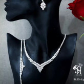 سرویس جواهری زیبا نقره