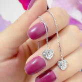 گوشواره بخیه نقره