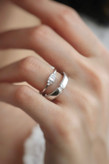 حلقه ست نقره ۹۲۵ عیار وارداتی. وزن ۴/۲ گرم
